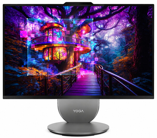 Моноблок Lenovo Yoga AIO 27IAH10 Luna Grey (F0J20046RU)