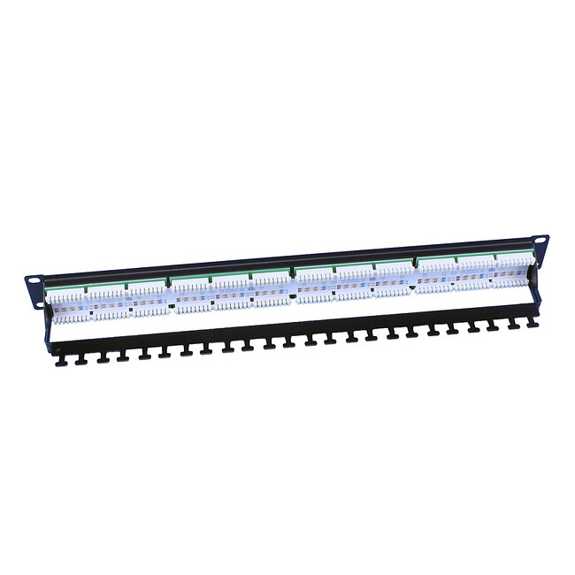 Патч-панель Hyperline PP3-19-24-8P8C-C6-110D