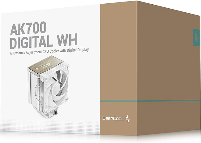 Кулер для процессора DeepCool AK700 Digital WH белый (R-AK700-WHNDMN-GJD)