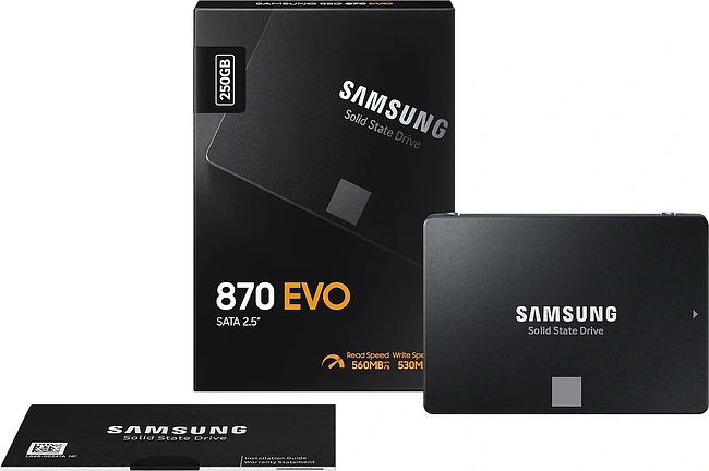 SSD диск Samsung 870 Evo 250GB (MZ-77E250B/AM)