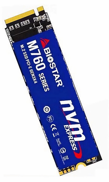 SSD диск Biostar M760 256GB
