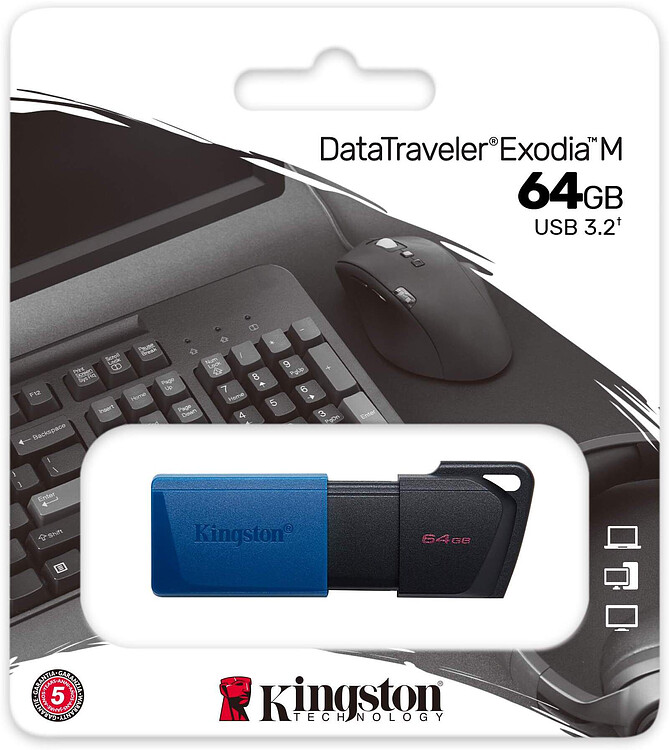 USB Flash-накопитель Kingston DataTraveler Exodia M 64GB (DTXM/64GB)