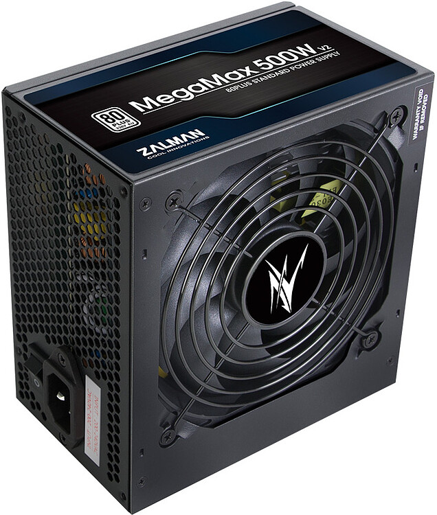Блок питания Zalman ZM500-TXII V2 APFC 500Вт черный (ZM500-TXIIv2)