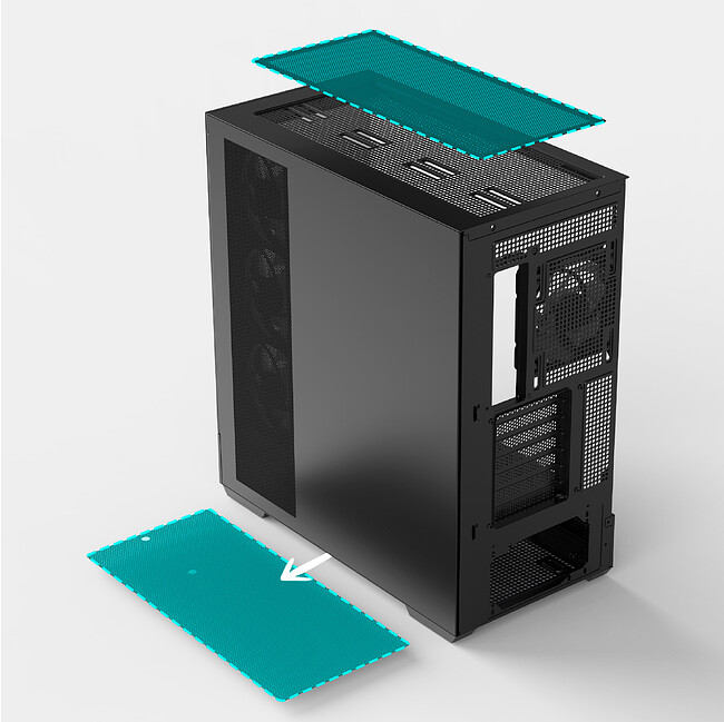 Корпус Zalman P40 Namu Black