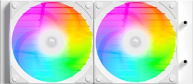 Система жидкостного охлаждения для процессора ID-Cooling FX240 INF White