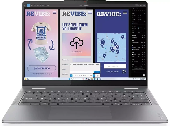 Ноутбук Lenovo Yoga 7 14ILL10 Grey (83JQ007YRK)