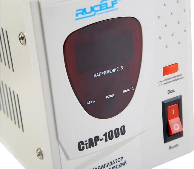 Стабилизатор напряжения Rucelf СТАР-1000