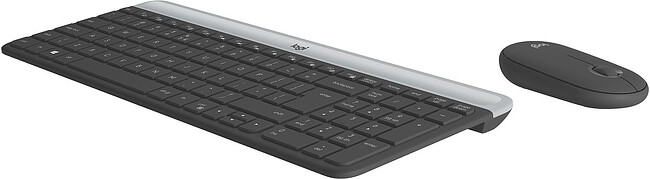 Набор периферии Logitech MK470 графитовый/светло-серый (920-009180)