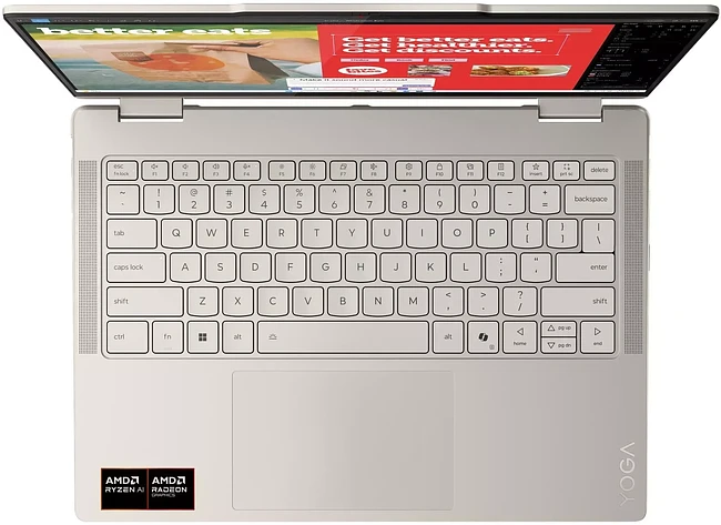 Ноутбук Lenovo Yoga 7 14AKP10 Beige (83JR0062RK)