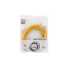 Патч-корд Cablexpert UTP PP10-5M/Y желтый