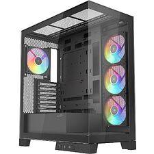 Корпус Sama V50 BK черный (V50-BKADA4X1-GL)