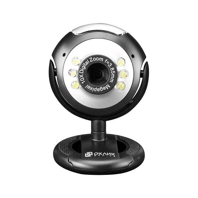 Веб-камера Oklick OK-C8825 черный