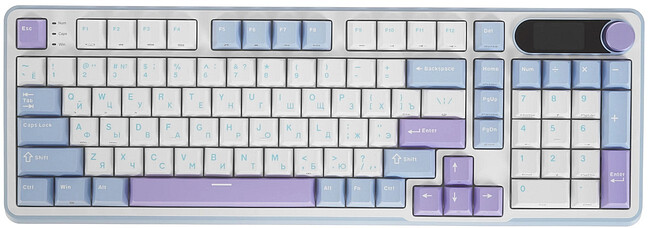 Клавиатура Royal Kludge RK-S98 Cream switch/Taro Milk