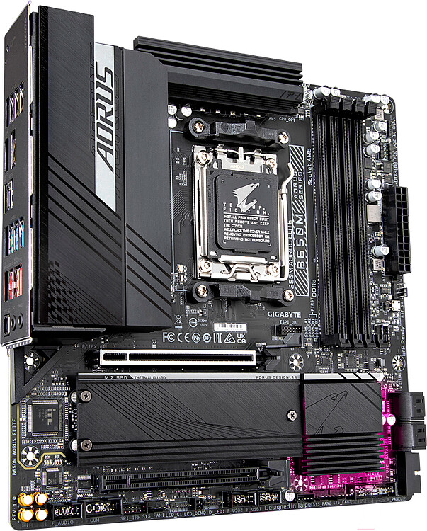 Материнская плата GigaByte B650M Aorus Elite rev. 1.4