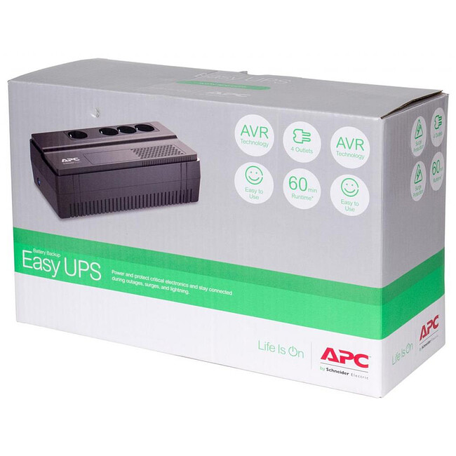 Источник бесперебойного питания APC Easy UPS BV 650VA (BV650I-GR)