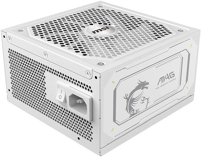Блок питания MSI MAG A1000GL 1000W PCIE5 White (306-7ZP9B51-CE0)