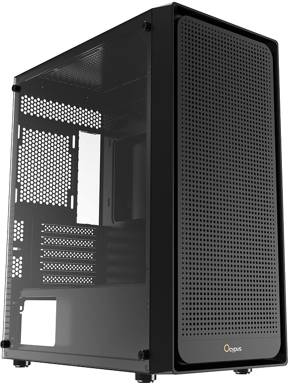 Корпус Ocypus Gamma C50 без БП Black (Gamma-C50-BKG000XX-GL)