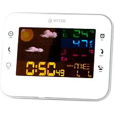 Метеостанция Vitek VT-6412 черный