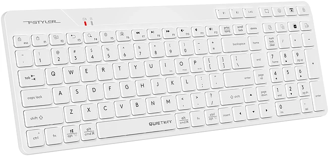 Клавиатура A4Tech Fstyler FBK27C AS белый