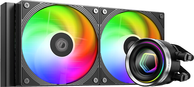 Система жидкостного охлаждения для процессора ID-Cooling FX240 INF Black