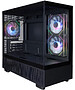 Корпус 1stPlayer Mi5 без БП Black (Mi5-BK-2FC7R-1FC7)