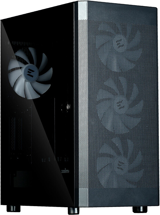 Корпус Zalman I4 TG без БП черный