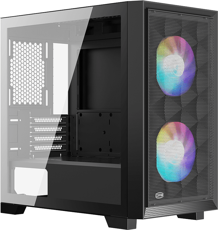 Корпус PCCooler C3D310 BK ARGB без БП (C3D310-BKP2-GL)