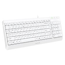 Клавиатура A4Tech Fstyler белый (FK15)