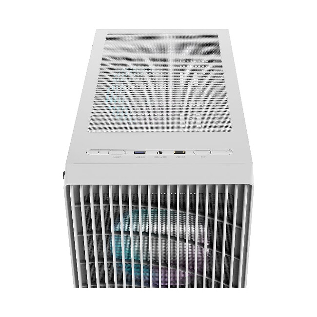 Корпус Ocypus Gamma C70 ARGB без БП White (Gamma-C70-WHG400XX-GL)