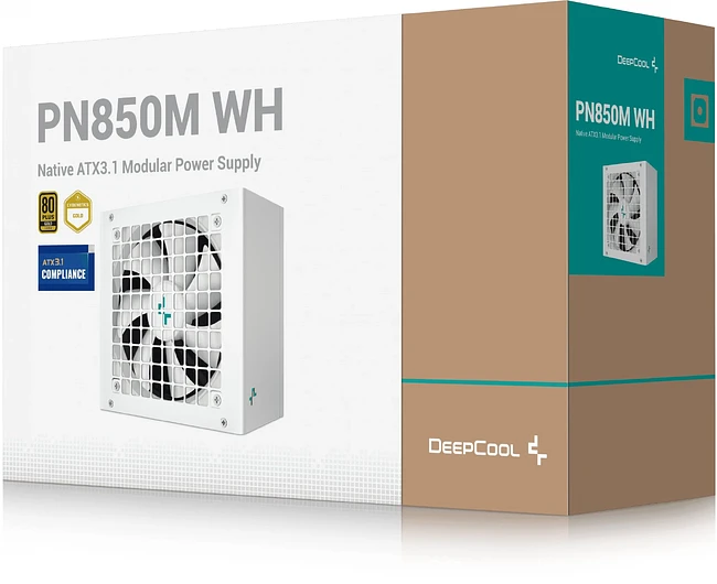 Блок питания Deepcool Game Storm ATX 850W PN850M WH Gen.5 (R-PN850M-FC08W-EU)