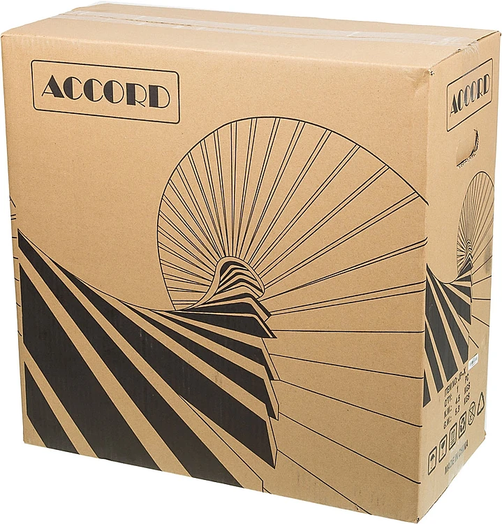 Корпус Accord JP-X черный без БП