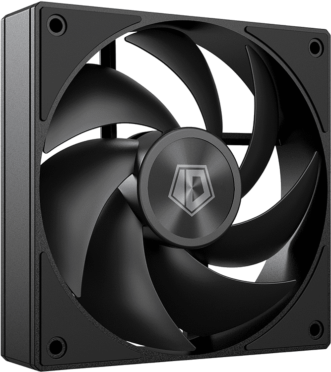 Вентилятор для корпуса ID-Cooling AF-1230-K черный