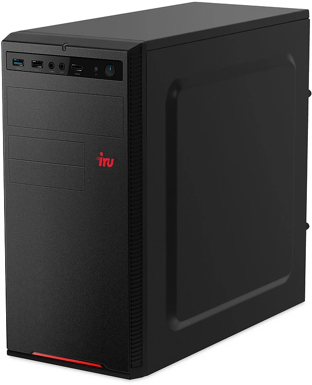 Компьютер iRU Planio 310H6SEV черный (2109280)
