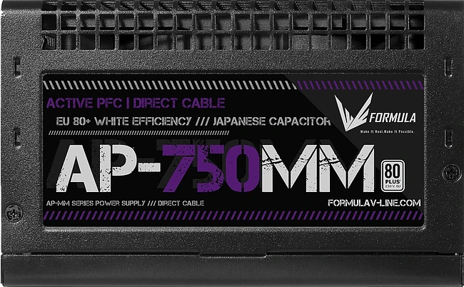 Блок питания Formula V Line ATX 750W 80 Plus White (AP-750ММ)