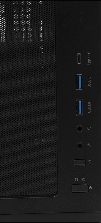 Корпус Accord 3602 черный без БП (ACC-3602)