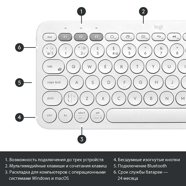 Клавиатура Logitech L920-009589