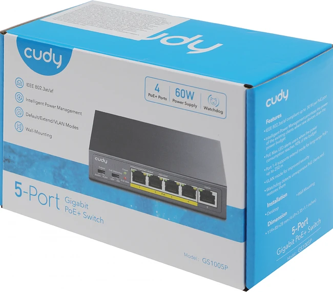 Коммутатор Cudy GS1005P