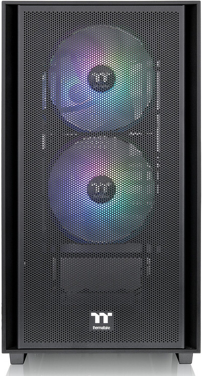 Корпус Thermaltake Versa H16 TG ARGB mATX без БП Black (CA-1Y8-00S1WN-02)