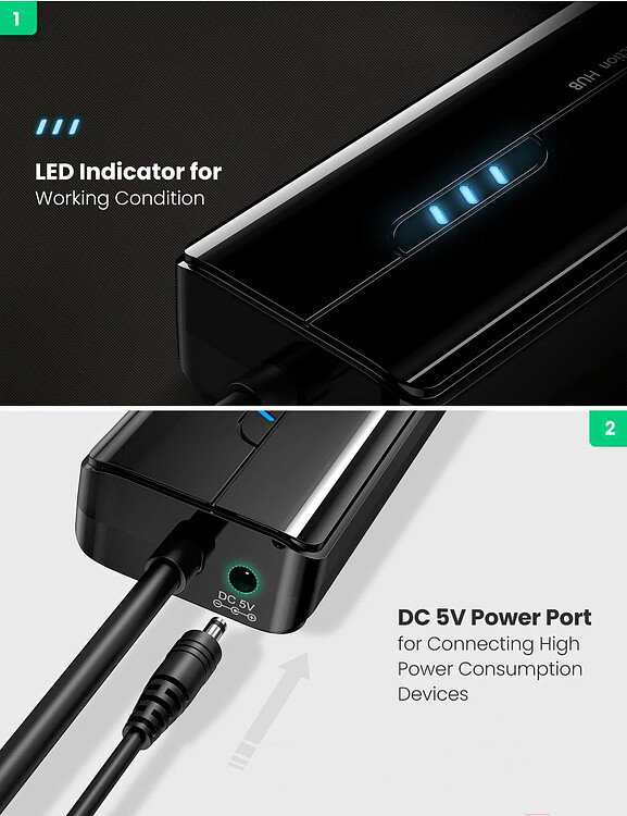 USB-хаб Ugreen 20265