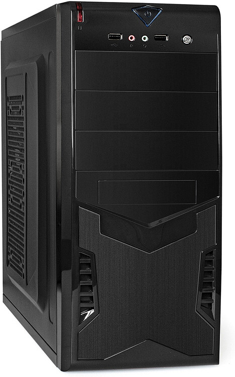 Корпус Exegate CP-601 без БП черный (EX261447RUS)