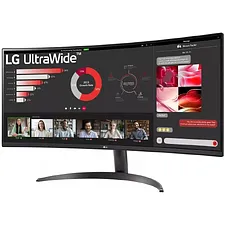 Монитор LG UltraWide 34WR50QK-B черный