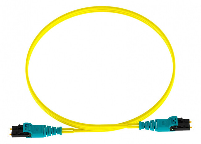 Патч-корд Panduit FZ2ELQ1Q1SNM001 1м желтый