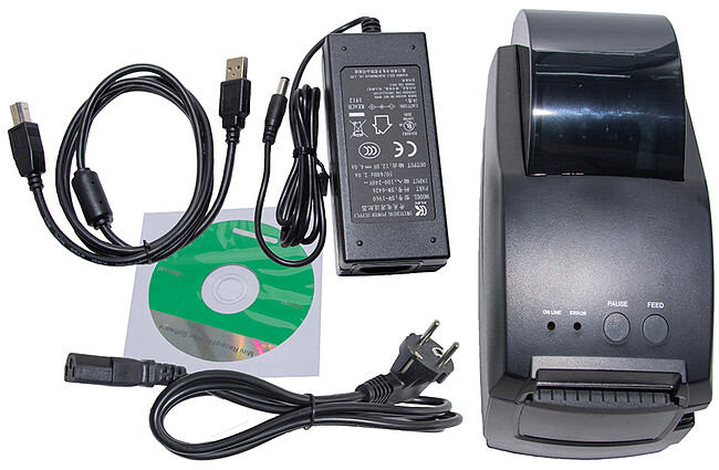 Термопринтер Атол BP21 черный (33924)