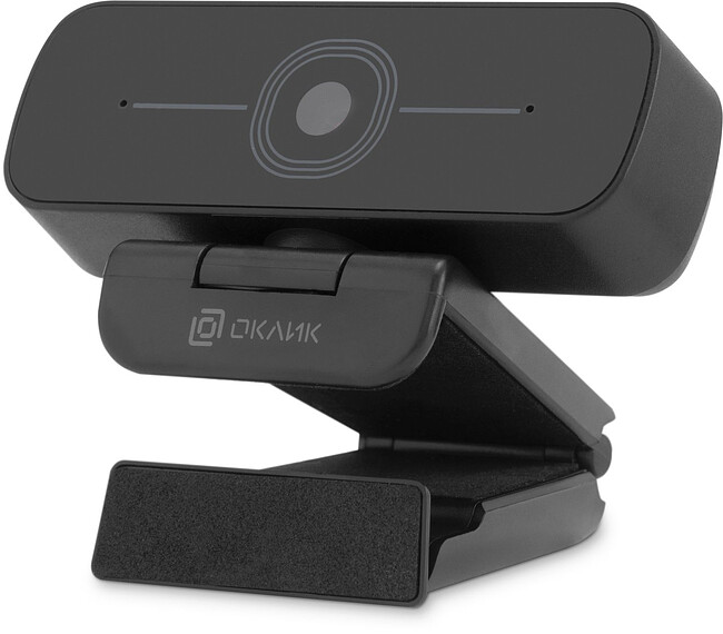 Веб-камера Oklick OK-C001FH черный (1919820)