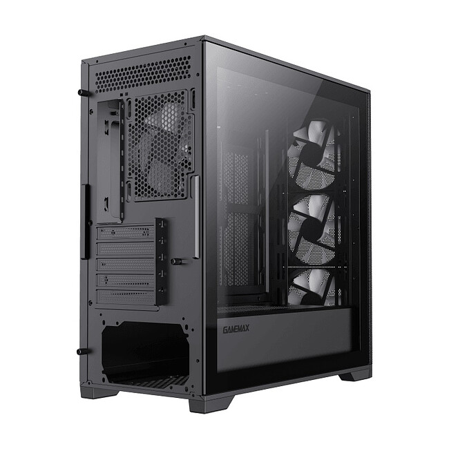 Корпус GameMax Destroyer Mesh TG mATX без БП Black (Destroyer MB)