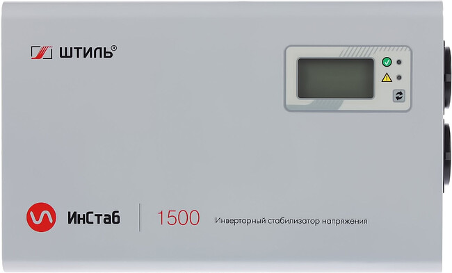 Стабилизатор напряжения Штиль ИнСтаб 1125Вт 1500ВА белый (IS1500)