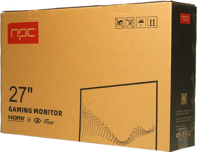 Монитор NPC MZ2712-B черный
