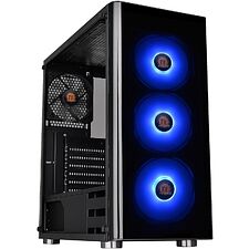 Корпус Thermaltake V200 Tempered Glass RGB Edition без БП Black (CA-1K8-00M1WN-01)