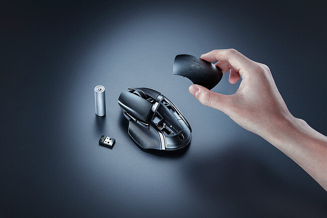 Мышь Razer Basilisk V3 X Hyperspeed черный (RZ01-04870100-R3G1)
