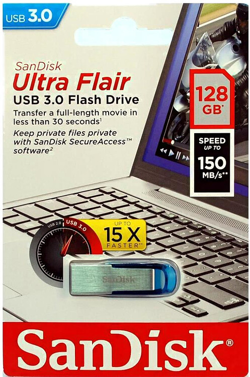 USB Flash-накопитель SanDisk SDCZ73-128G-G46B 128GB